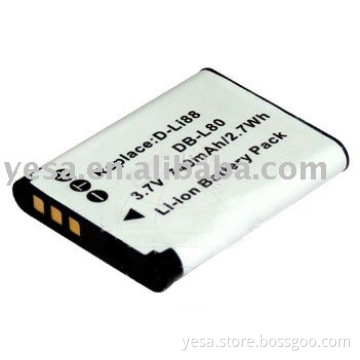 camcorder battery for SANYO DB-L80